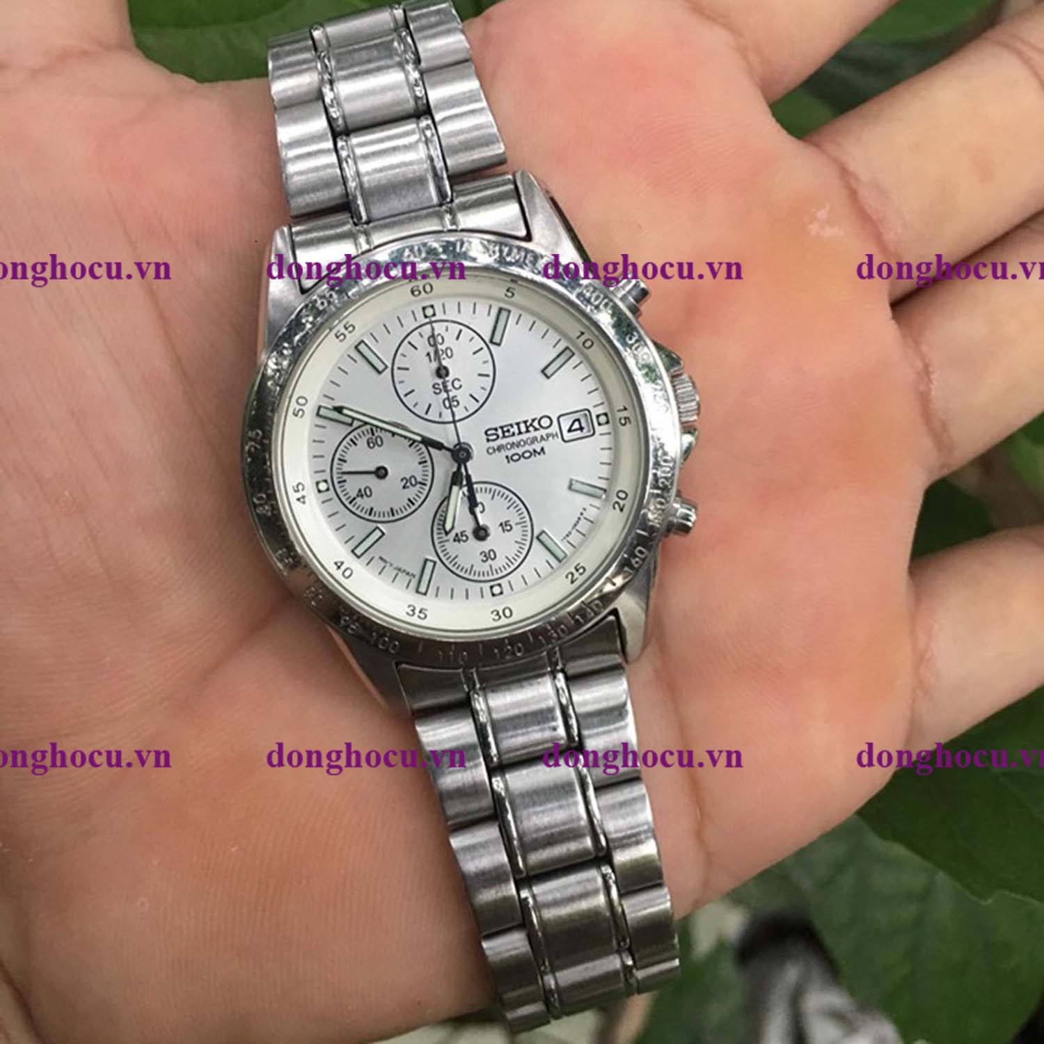 ĐÃ BÁN )Cần bán đồng hồ seiko 7 kim như hình