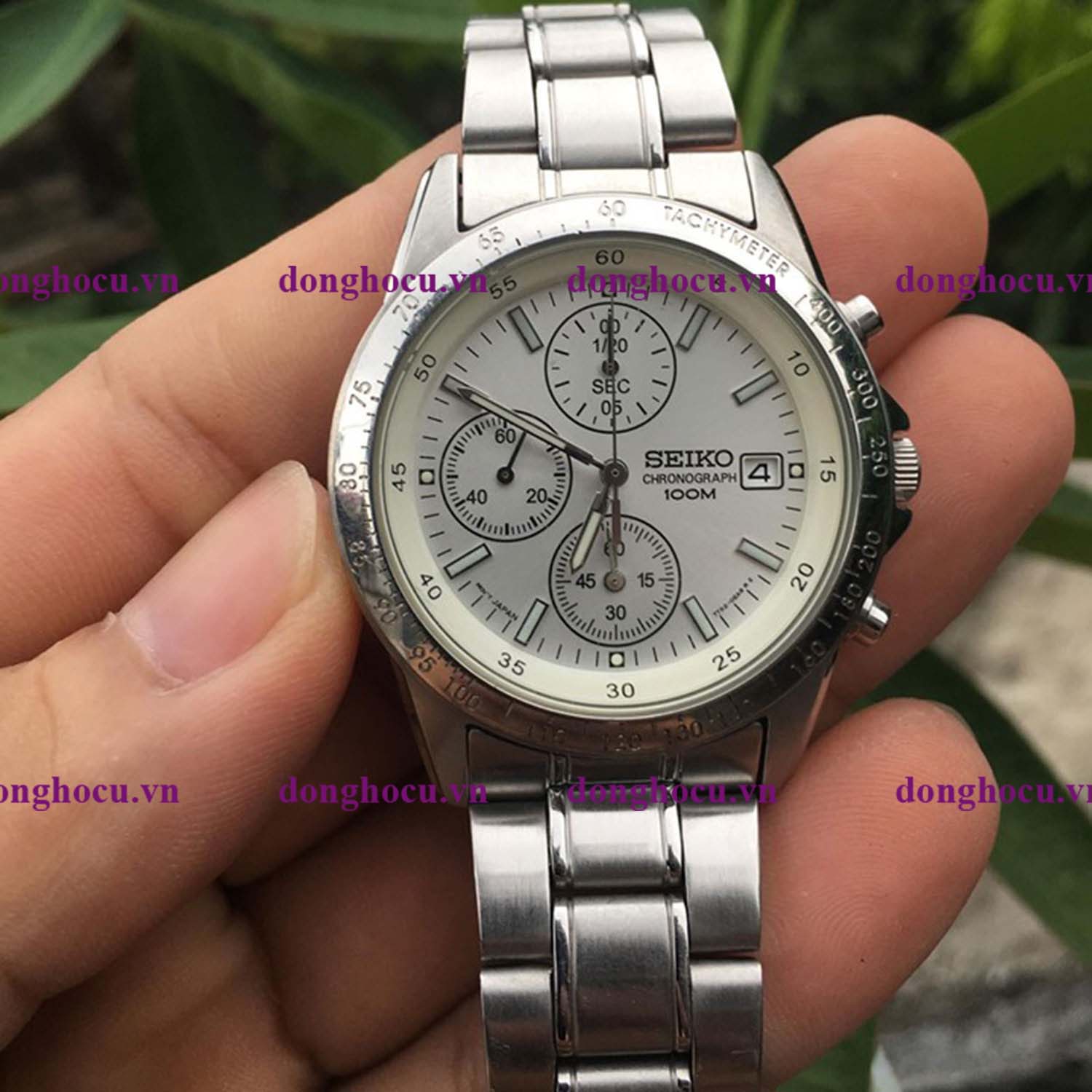 ĐÃ BÁN )Cần bán đồng hồ seiko 7 kim như hình