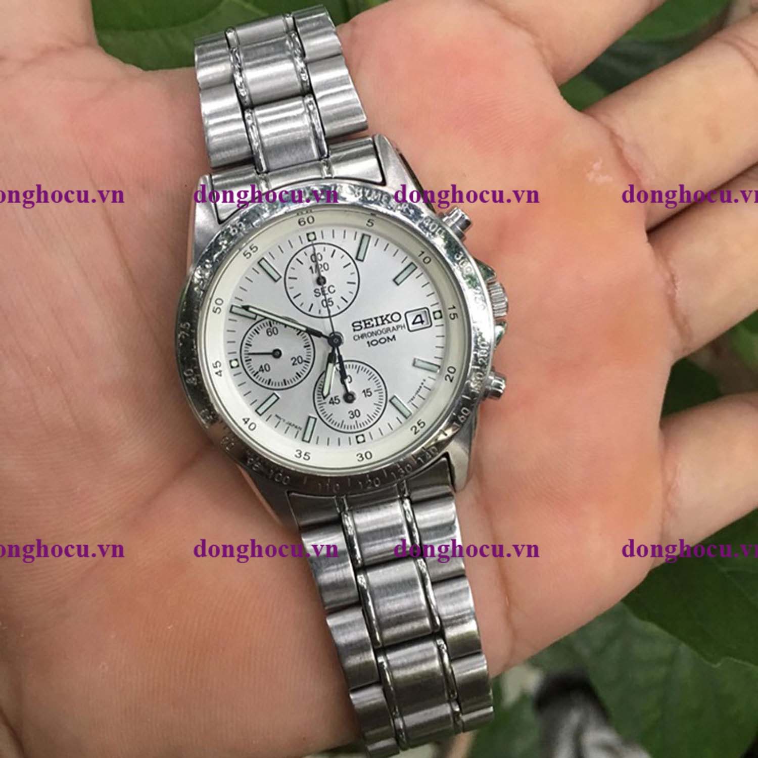 ĐÃ BÁN )Cần bán đồng hồ seiko 7 kim như hình